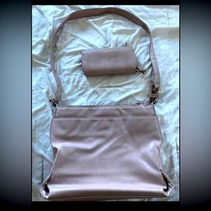 Large dusty rose Matt & Nat purse